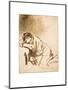 Young Woman Sleeping-Rembrandt van Rijn-Mounted Art Print