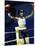 Young Woman Standing in a Boxing Ring-null-Mounted Photographic Print