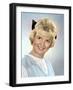 Young Woman Studio Portrait, Ca. 1966-null-Framed Photographic Print