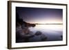 Young Woman Taking Photos at Lake Tahoe, California-Justin Bailie-Framed Photographic Print