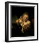 Young Woman Trying Earrings, 1654-Rembrandt van Rijn-Framed Art Print