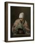 Young Woman Warming Her Hands, 1646-Caesar Boëtius van Everdingen-Framed Giclee Print