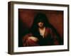 Young Woman Wearing a Shawl, 1699-Jean-Baptiste Santerre-Framed Giclee Print