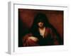 Young Woman Wearing a Shawl, 1699-Jean-Baptiste Santerre-Framed Giclee Print