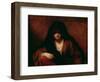 Young Woman Wearing a Shawl, 1699-Jean-Baptiste Santerre-Framed Giclee Print