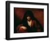 Young Woman Wearing a Shawl, 1699-Jean-Baptiste Santerre-Framed Giclee Print