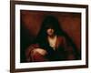 Young Woman Wearing a Shawl, 1699-Jean-Baptiste Santerre-Framed Giclee Print