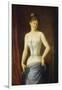 Young Woman Wearing Corset-Mór Than-Framed Giclee Print