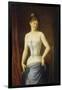 Young Woman Wearing Corset-Mór Than-Framed Giclee Print