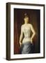 Young Woman Wearing Corset-Mór Than-Framed Giclee Print