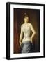 Young Woman Wearing Corset-Mór Than-Framed Giclee Print