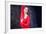 Young Woman Wearing Red Blouse-Sabine Rosch-Framed Photographic Print