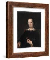 Young Woman with a Carnation, 1656-Willem Drost-Framed Giclee Print