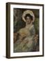 Young Woman with a Fan, C. 1906-Simon Maris-Framed Art Print