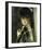 Young Woman with a Small Veil-Pierre-Auguste Renoir-Framed Premium Giclee Print