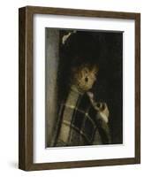 Young Woman with a Veil, c.1875-Pierre-Auguste Renoir-Framed Giclee Print