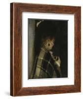 Young Woman with a Veil, c.1875-Pierre-Auguste Renoir-Framed Giclee Print