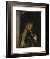 Young Woman with a Veil, c.1875-Pierre-Auguste Renoir-Framed Giclee Print