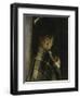 Young Woman with a Veil, c.1875-Pierre-Auguste Renoir-Framed Giclee Print