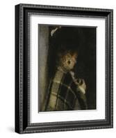 Young Woman with a Veil, c.1875-Pierre-Auguste Renoir-Framed Giclee Print