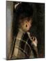 Young Woman with a Veil-Pierre-Auguste Renoir-Mounted Art Print