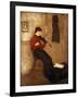 Young Woman with a Violin, 1897-98-Gwen John-Framed Giclee Print