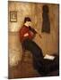 Young Woman with a Violin, 1897-98-Gwen John-Mounted Giclee Print