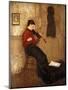 Young Woman with a Violin, 1897-98-Gwen John-Mounted Giclee Print