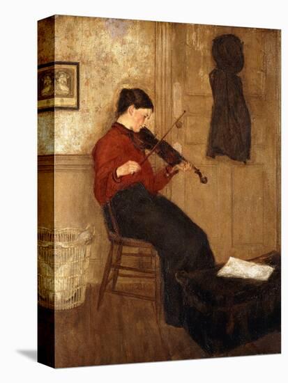Young Woman with a Violin-Gwen John-Stretched Canvas