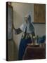 Young Woman with a Water Jug, c.1662-Johannes Vermeer-Stretched Canvas