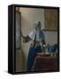 Young Woman with a Water Jug, c.1662-Johannes Vermeer-Framed Stretched Canvas