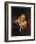 Young Woman with Earrings, 1657-Rembrandt van Rijn-Framed Giclee Print