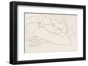 Young Woman with Face Buried in Arms, 1929-Henri Matisse-Framed Art Print