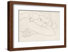 Young Woman with Face Buried in Arms, 1929-Henri Matisse-Framed Art Print