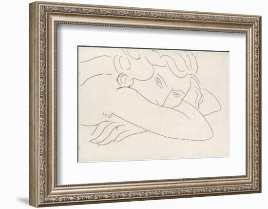 Young Woman with Face Buried in Arms, 1929-Henri Matisse-Framed Art Print