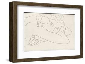 Young Woman with Face Buried in Arms, 1929-Henri Matisse-Framed Art Print