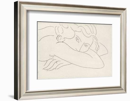 Young Woman with Face Buried in Arms, 1929-Henri Matisse-Framed Art Print