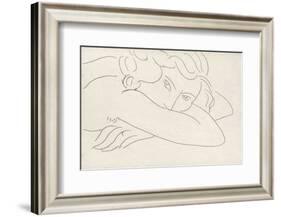 Young Woman with Face Buried in Arms, 1929-Henri Matisse-Framed Art Print