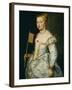 Young woman with fan (after Titian), around 1612-14. Canvas, 96 x 73 cm Inv. 531.-Peter Paul Rubens-Framed Giclee Print