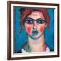Young Woman with Green Eyes, C.1910-Alexej Von Jawlensky-Framed Giclee Print