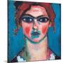 Young Woman with Green Eyes, C.1910-Alexej Von Jawlensky-Mounted Giclee Print