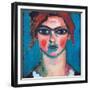 Young Woman with Green Eyes, C.1910-Alexej Von Jawlensky-Framed Giclee Print