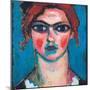 Young Woman with Green Eyes, C.1910-Alexej Von Jawlensky-Mounted Giclee Print