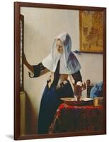 Young Woman with Jug of Water at the Window, about 1663-Johannes Vermeer-Framed Giclee Print