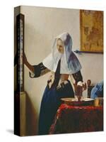 Young Woman with Jug of Water at the Window, about 1663-Johannes Vermeer-Stretched Canvas