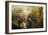 Young Woman with Long Hair Outdoors-Carolina Hernandez-Framed Photographic Print