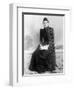 Young Woman with Long Hair Portrait, Ca. 1900-null-Framed Photographic Print