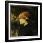 Young Woman With Red Hair-Henri de Toulouse-Lautrec-Framed Giclee Print