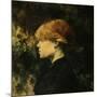 Young Woman With Red Hair-Henri de Toulouse-Lautrec-Mounted Giclee Print