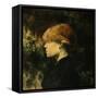 Young Woman With Red Hair-Henri de Toulouse-Lautrec-Framed Stretched Canvas